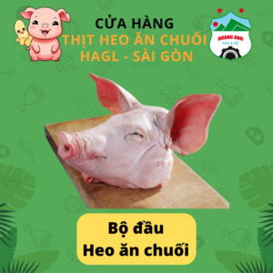 Bộ Đầu Heo HAC (khoảng 3 - 3,5kg)