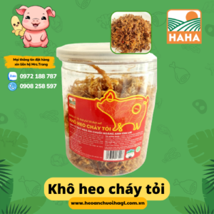 Khô heo cháy tỏi HAHA (100gr)